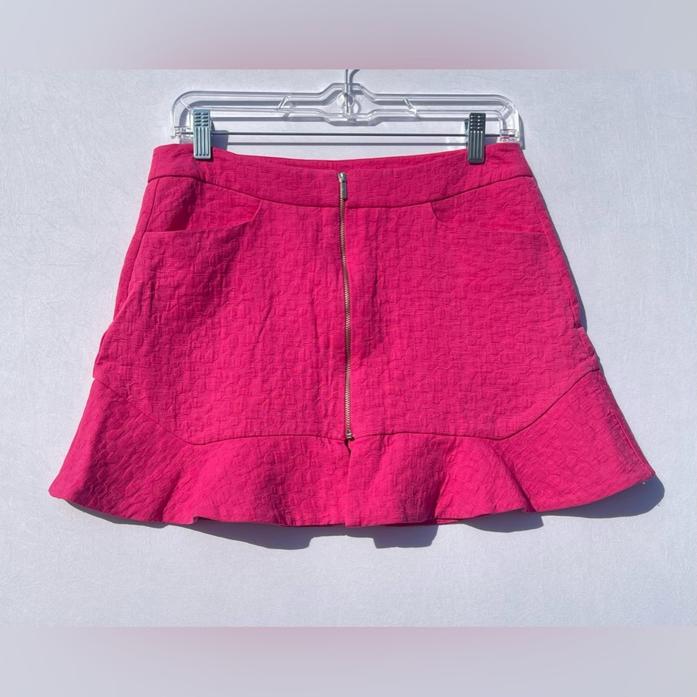 33. ZARA Hot Pink Barbiecore Mini Skirt | Size Medium | NWT